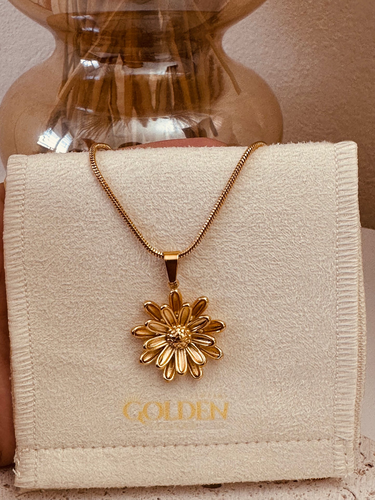 Sunflower Necklace
